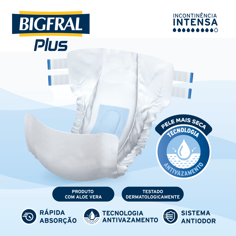 Bigfral Plus Tamanho G com 7 Unidades