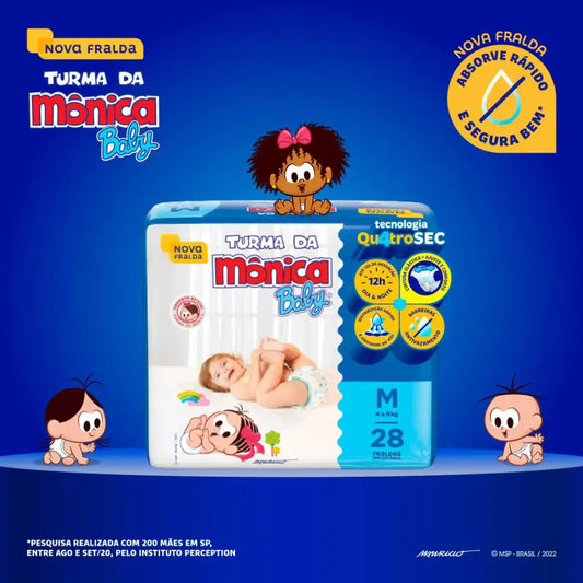 Turma da Mônica Baby M com 28 Unidades