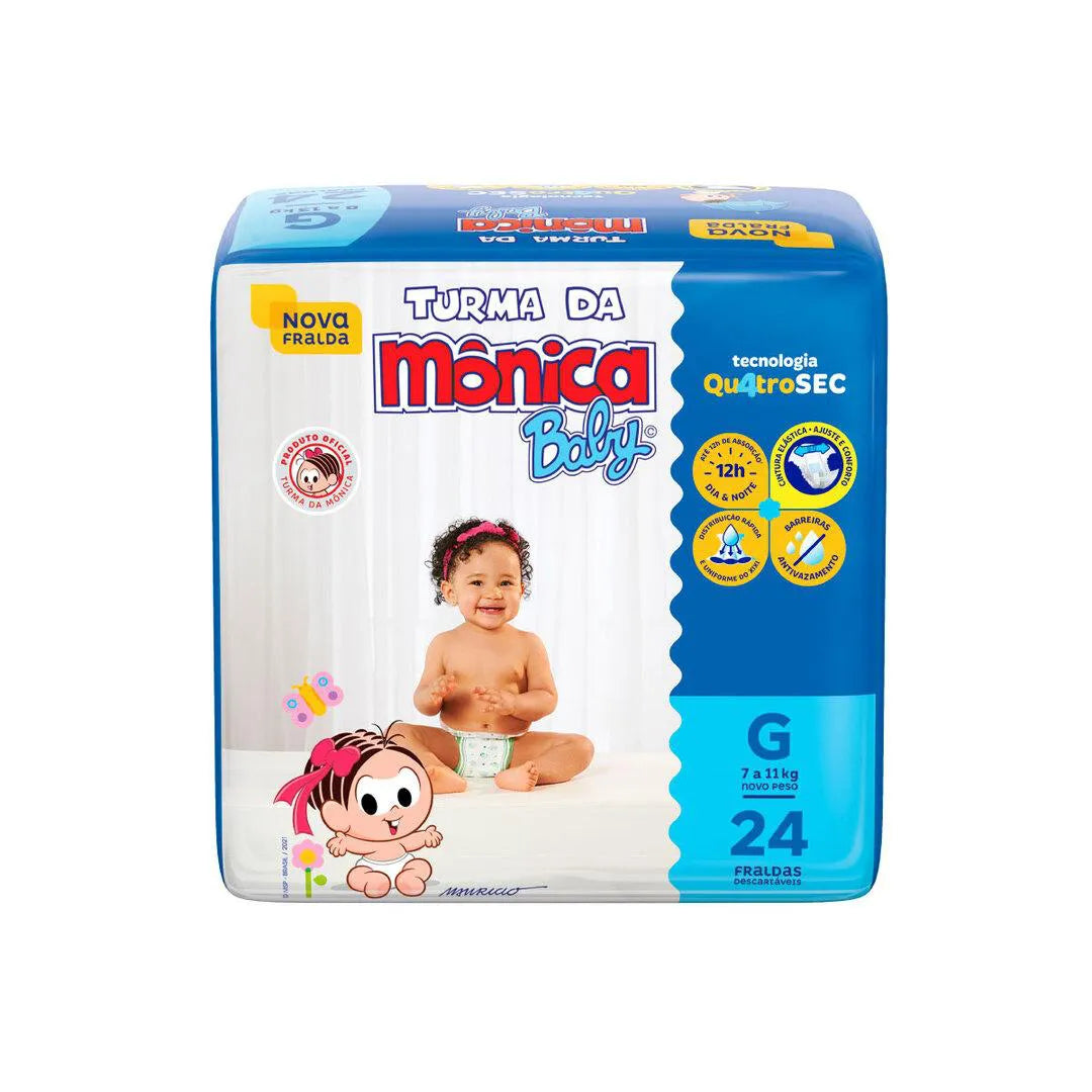 Turma da Mônica Baby G com 24 Unidades